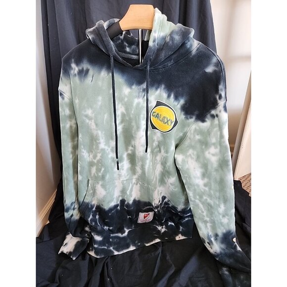 La Galaxy Mitchell And Ness Tie Dye Sweatshirt Size Large - Picture 1 of 7
